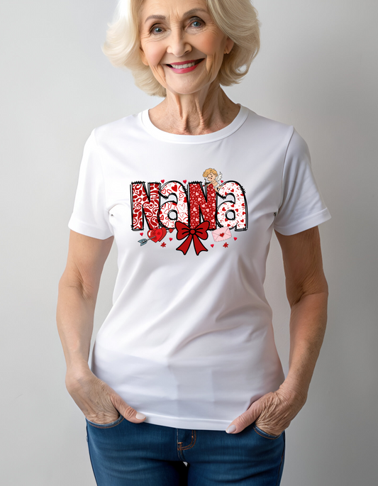 Nana valentine tshirt